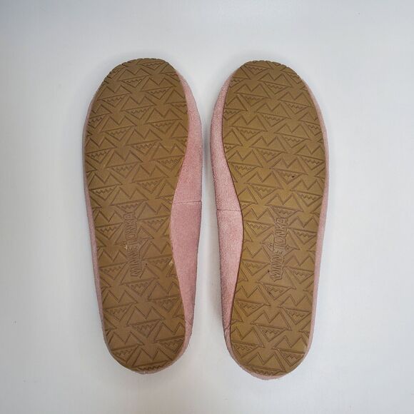 Women's Minnetonka Slippers Size 10 Pink Blush - Picture 4 of 6